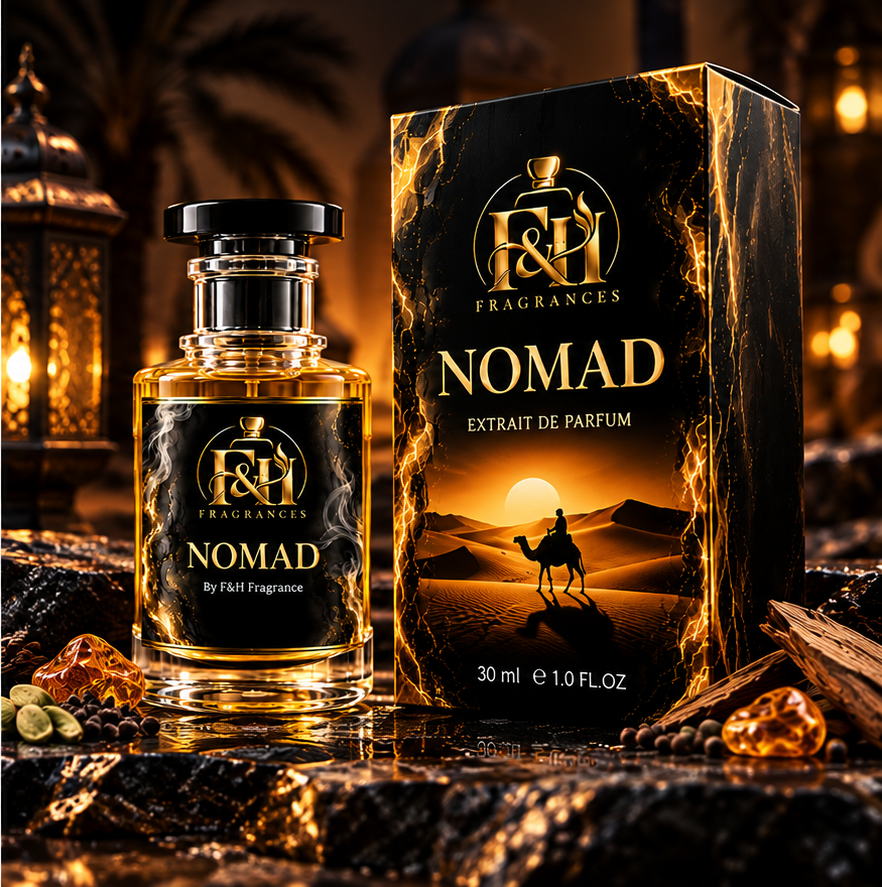NOMAD Extrait de Parfum — A Scent Beyond Borders | F&H Fragrances